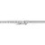 Amour 12 1/2 CT DEW Created Moissanite Tennis Necklace In Sterling Silver en internet