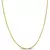 Amour 1mm Diamond Cut Flat Curb Link Chain Necklace in 14k Yellow Gold- 18 in - comprar online