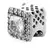 Pandora Square Sparkle Halo Charm In Sterling Silver - comprar online