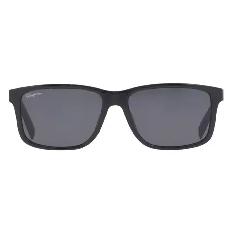 Ferragamo Salvatore Ferragamo Dark Grey Rectangular Men's Sunglasses SF938S 962 57 - comprar online