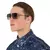 Ferragamo Salvatore Ferragamo Dark Grey Navigator Men's Sunglasses SF278S 069 60 en internet