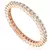 Swarovski Ladies White / Rose Gold-Tone Matrix Vittore Ring, Size 52 - comprar online