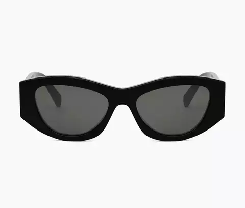Celine Triomphe Grey Oval Ladies Sunglasses CL40312U 01A 53 - comprar online