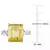 Amour Sterling Silver 6 5/8 CT TGW Citrine White Topaz Cocktail Ring - Neve Luxury | Perfumes, Relojes, Lentes y Joyas exclusivas en Argentina