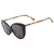 Burberry Dark Grey Cat Eye Ladies Sunglasses BE4407 385387 54 - tienda online