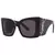 Saint Laurent Dark Grey Butterfly Ladies Sunglasses SL M119 BLAZE 001 54 - Neve Luxury | Perfumes, Relojes, Lentes y Joyas exclusivas en Argentina