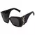 Saint Laurent Dark Grey Butterfly Ladies Sunglasses SL M119 BLAZE 001 54 - tienda online