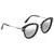 Tom Ford Mia Smoke Mirror Round Ladies Sunglasses FT0574 14C 52 - Neve Luxury | Perfumes, Relojes, Lentes y Joyas exclusivas en Argentina