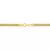 Amour 5.5mm Double Curb Link Chain Bracelet in 18k Yellow Gold Plated Silver en internet