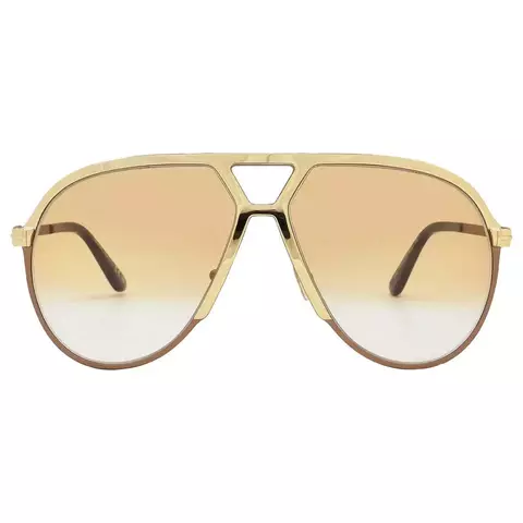 Tom Ford Xavier Brown Gradient Pilot Men's Sunglasses FT1060 30F 64 - comprar online