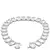 Swarovski Millenia Necklace, Octagon Cut Crystals, White, Rhodium Plated - tienda online