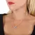 Swarovski Stone Rose Gold Plated Necklace en internet