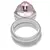Swarovski Rhodium Plated Pear Cut Lucent Ring, Size 50 - Neve Luxury | Perfumes, Relojes, Lentes y Joyas exclusivas en Argentina