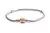 Pandora Sterling Silver Bracelet with 14K Gold Pandora Snap Clasp - 590702-HG-18 (7.1") - comprar online