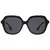 Burberry Joni Dark Grey Square Ladies Sunglasses BE4389 300187 55 - comprar online