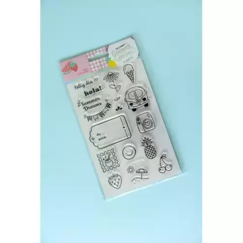 Sello IBI CRAFT Siliconados Cristal SUMMER DREAMS