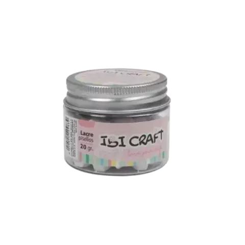Lacre IBI CRAFT en Perlas Plateadas - comprar online