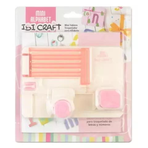 Mini Tablero IBI CRAFT troquelador para Alfabeto