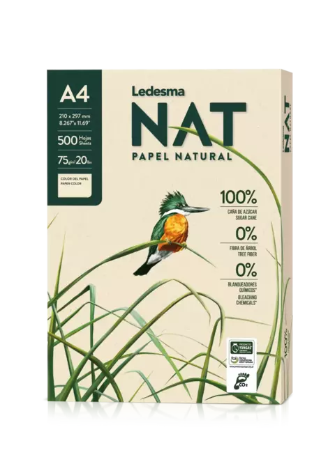 Resma Ledesma A4 NAT de 75 Gramos