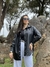 SOBRECAMISA EM COURO P.U PRETO - comprar online