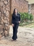 BLAZER CROPPED EM ALFAIATARIA PRETO - Flavia Ferrer