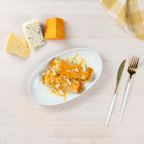 Canelones de calabaza a los cuatro quesos - comprar online