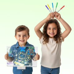 Pizarra Mágica Tableta Luz Led Usb Acrilico + de REGALO P/COMPRA (1) PROYECTOR - tienda online