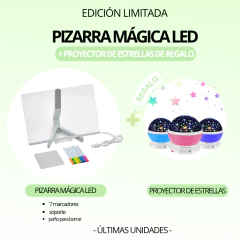 Pizarra Mágica Tableta Luz Led Usb Acrilico + de REGALO P/COMPRA (1) PROYECTOR en internet