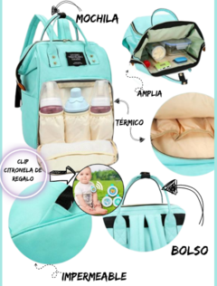Mochila Maternal impermeable