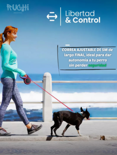 Correa Flex-Correa Extensible para perros y gatos 5M - comprar online