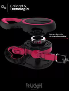 Correa Flex-Correa Extensible para perros y gatos 5M - Ruchi