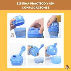 Botella Portátil 2 En 1 Para Mascotas Alimento Y Agua Paseos en internet