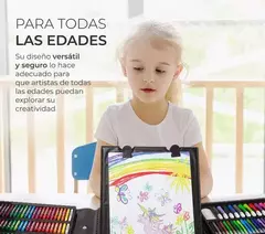 Set 208 - 168 Piezas Arte Dibujo Pintura Valija Profesional + REGALO marcadores doble TOUCH doble punta en internet