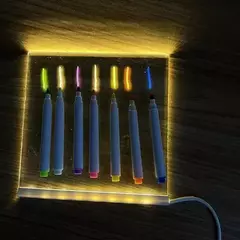 Pizarra Mágica Tableta Luz Led Usb Acrilico + de REGALO P/COMPRA (1) PROYECTOR en internet