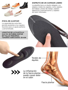 ComfortArch Pro- Plantillas de Soporte Avanzado | 2 PARES X 1 | en internet