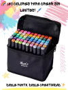 MarkUp- Set de 60 Marcadores doble punta - comprar online