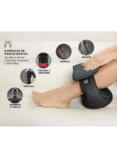 Imagen de ShiatsuMaster 360 - Masajeador Cervical Espalda Electrico Corporal shiatsu