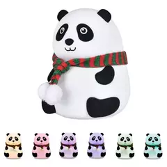 PandaShine-Lámpara de noche de silicona en forma de osito panda