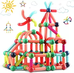 Magnetixplay - Juego Bloques Magnéticos BARRA Magnetic + Pizarra Led 15x15 en internet