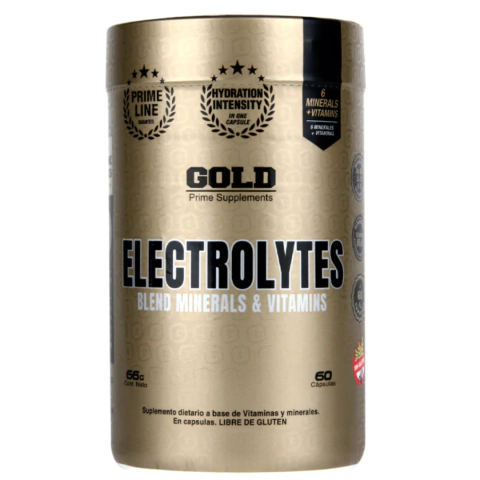 GOLD NUTRITION - Electrolytes 60 caps