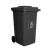 COLETOR CONTAINER PLÁSTICO - 240L - CINZA (C/ RODAS) - NOBRE - comprar online