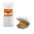 HAMBURGUEIRA - TH-02 - 146X146X68 MM - EPS (FD C/ 100 UN) - TOTALPLAST - Dismix - Produtos de Limpeza, Higiene e Descartáveis
