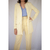 Casaco longo amarelo manteiga ZARA TAM XS