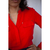 Camisa vermelha CALVIN KLEIN TAM XS - comprar online