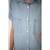 Camisa jeans manga curta TAM M na internet