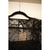 Blusa preta poá transparência ZARA TAM XS - comprar online