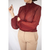 Camisa Burgundy poá ZARA TAM S - comprar online