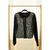 BLAZER CURTO FIO PRATA LANÇA PERFUME TAM P