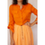 Camisa laranja CALVIN KLEIN TAM XS