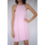 Vestido malha rosa HERING TAM P